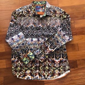 Casual Robert Graham Dress Shirt 3XL